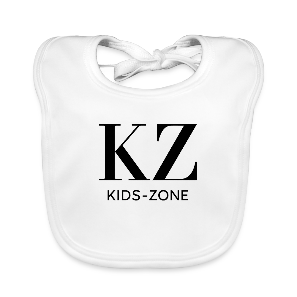 Baby Organic Bib - white