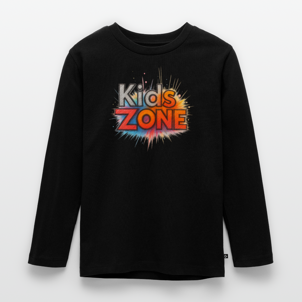 Kids' Premium Longsleeve Shirt - black