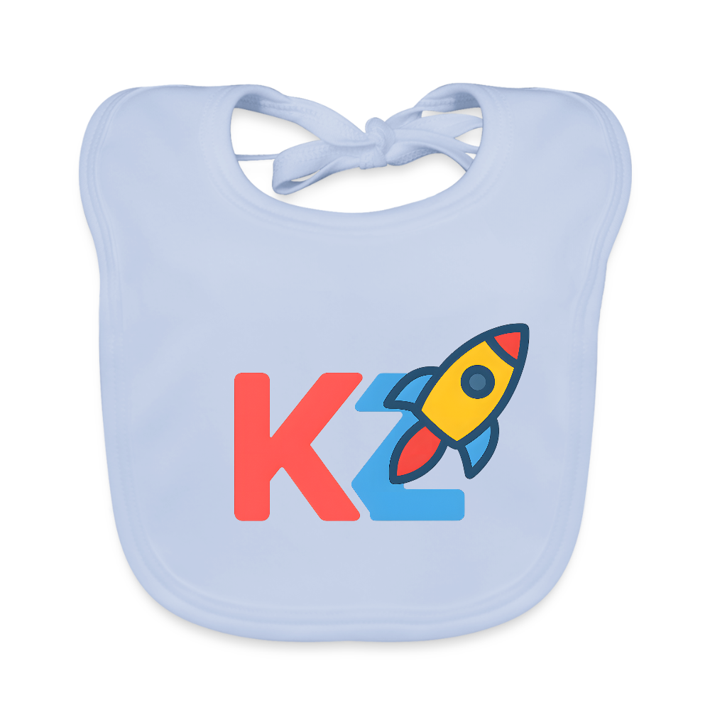 Baby Organic Haklapp - sky blue