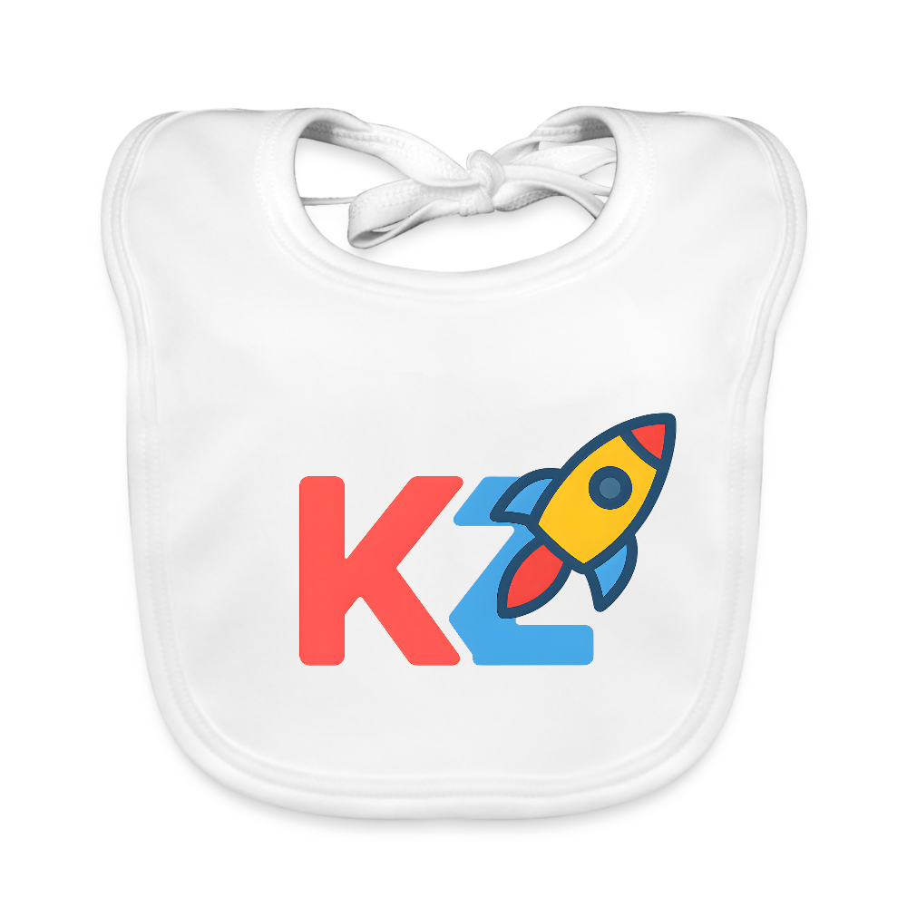 Baby Organic Haklapp - white