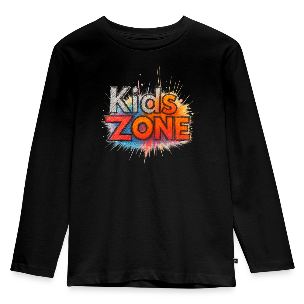 Kids' Premium Longsleeve Shirt - black