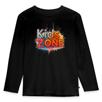 Kids' Premium Longsleeve Shirt - black