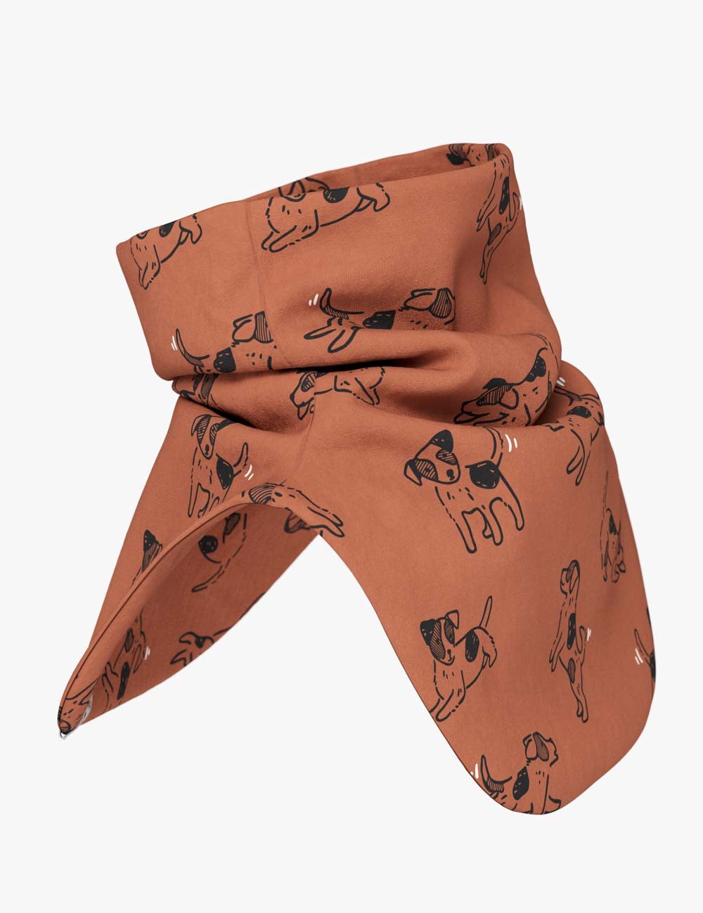 Kids Neck Warmer For Autumn And Spring TARON - Copper Dogs