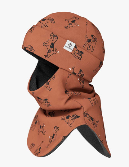 Merino Balaclava For Kids BREM - Copper Dogs
