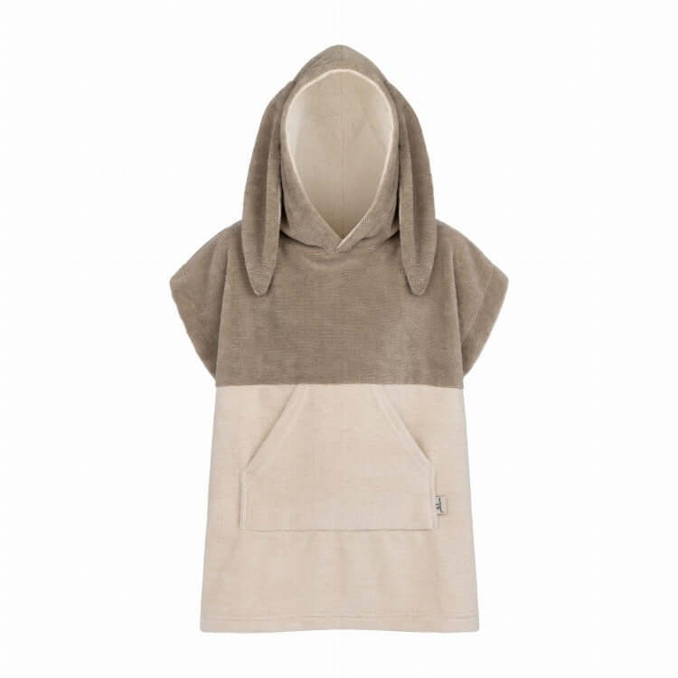 Surfbunny Kids Bath Poncho - Latte