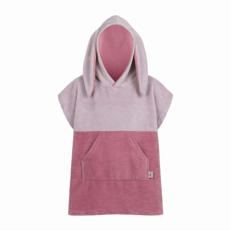 Surfbunny Kids Bath Poncho - Pink