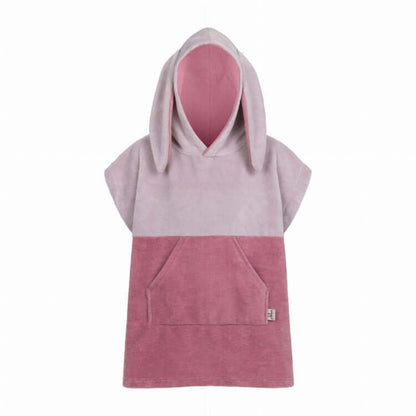 Surfbunny Kids Bath Poncho - Pink